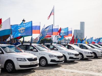 Международный автопробег ДОСААФ России и ДОСААФ Беларуси